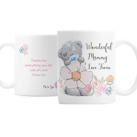 Personalised Me to You Bear Floral Mug £10.99
